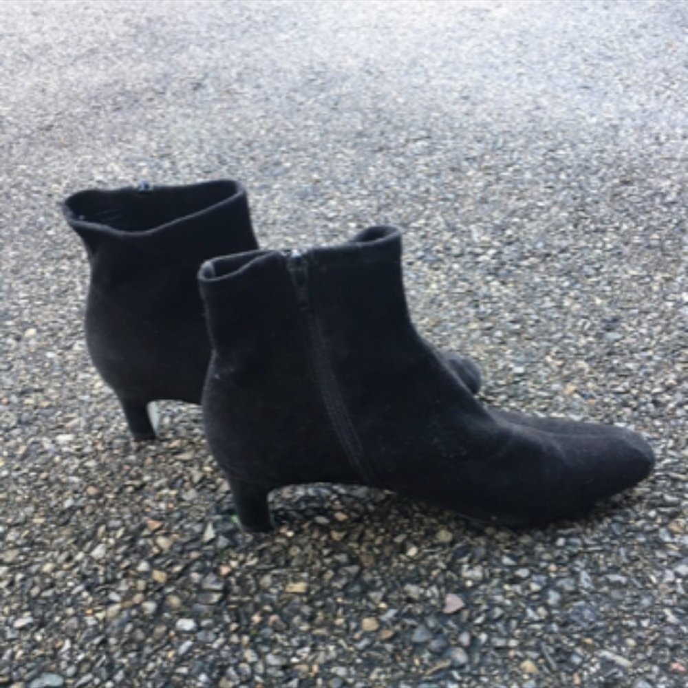 Black booties